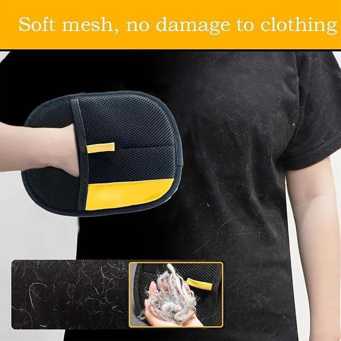 Pet Hair Removal Gloves Pack of 2
